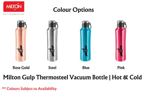 Milton Gulp Thermosteel Vacuum Bottle | Hot & Cold – Surana Sons