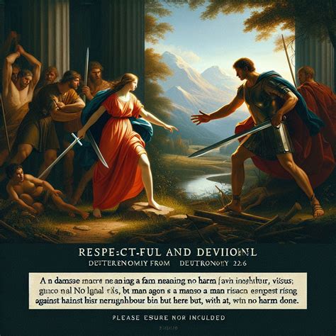 Deuteronomy 22:26 Artwork | Bible Art