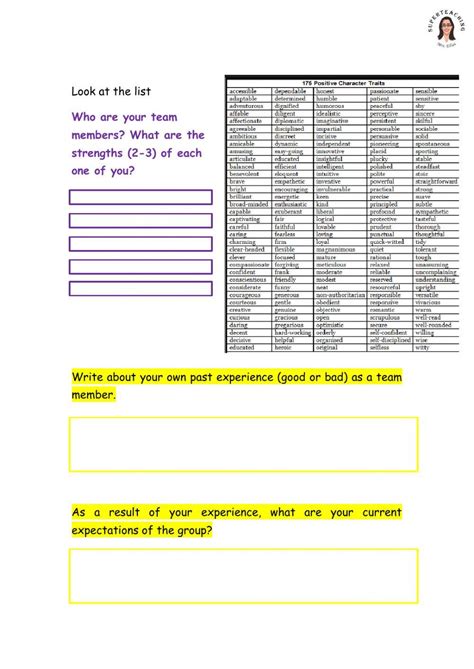 Collaborative Teaming Worksheet 的图像结果