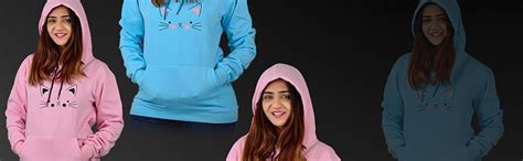 More & More Unisex-Child Cotton Hooded Neck Cat Printed Regular Fit ...