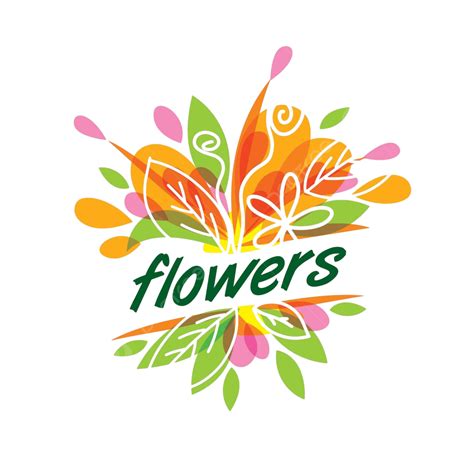 Flower Vector Logo Graphic Shape Illustration Vector, Graphic, Shape, Illustration PNG and ...
