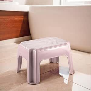 Kuber Industries Lightweight & Stackable Small Plastic Bath Stool for ...