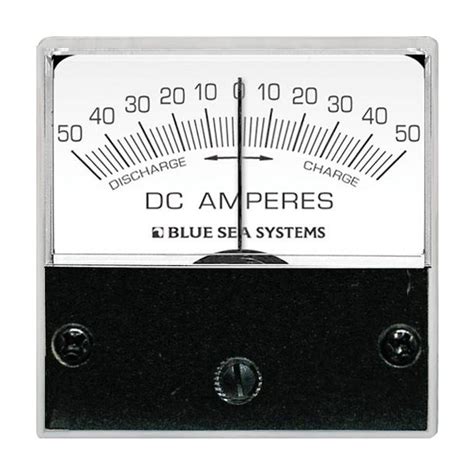 Buy Blue Sea Systems 50-0-50A DC Micro Ammeter with Shunt Online at Low ...