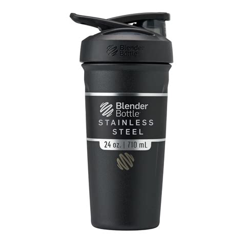 Blenderbottlestrada Shaker Cup Insulated Stainless Steel Water Bottle ...