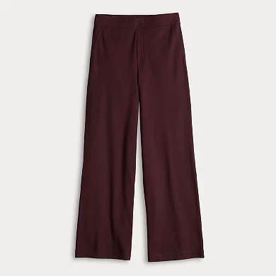 Women's Nine West High-Rise Wide-Leg Ponte Pants