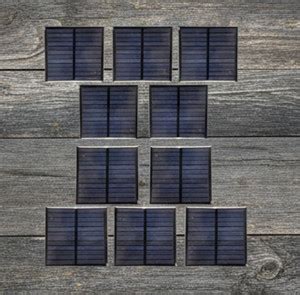ERHIndia DIY Small Solar Energy Panel Kit 6V 100mAh Cell for School ...