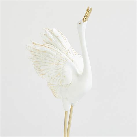 Buy Magnus Set of 2 Ceramic Crane Figurines from Home Centre at just ...