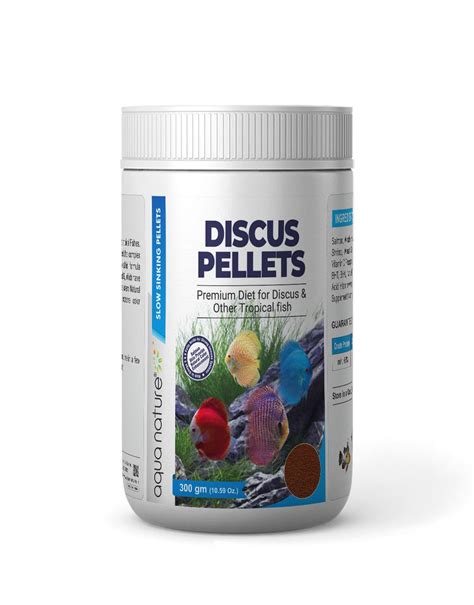 AquaNature® Discus Pellets Tetra bits Complete Fish Food Premium Diet ...