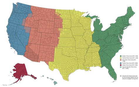 Why U.S. Time Zones Aren’t as Straightforward as They Look - Vivid Maps