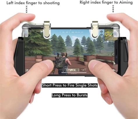GameSir F2 PUBG Game Mobile Quad gaming Trigger and Finger Sleeves ...