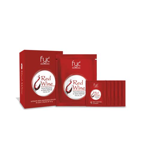 Red-Wine Facial Pouch - Tightening & Skin Repair Kit – FYC PROFESSIONAL