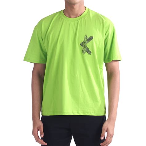KNN Calcutta 'Cyberpunk; Green' Oversize T-Shirt
