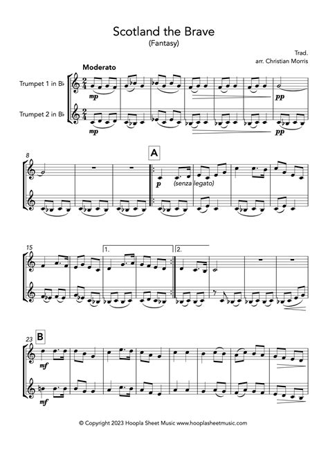 An exhilarating fantasy on the classic patriotic folk melody, Scotland ...