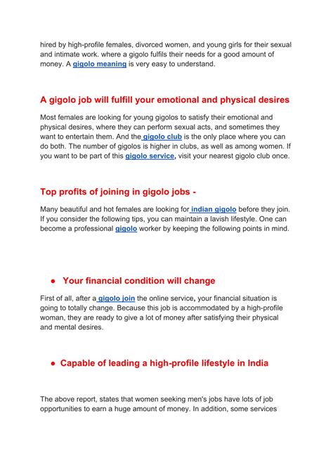 PPT - Leading a high-profile lifestyle through gigolo job PowerPoint ...