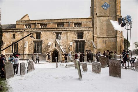 Pictures inside hidden village used for BBC1's Father Brown an hour ...