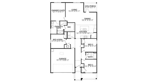 Floor Plan in Palmetto Bluff | Port St Joe, FL | D.R. Horton