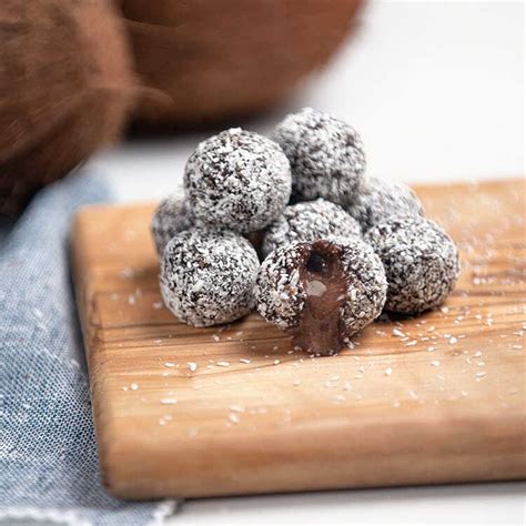 Coconut Coated Cacao & Hazelnut Flavored Lokma , 3.3oz - 96g Hazelnut ...