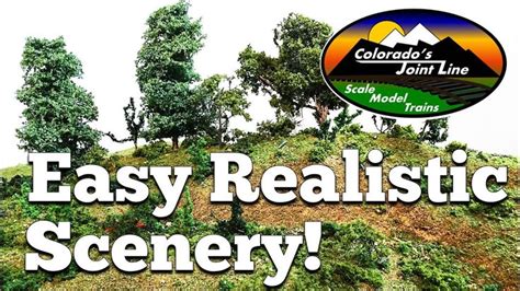 Image result for Building Model Train Scenery