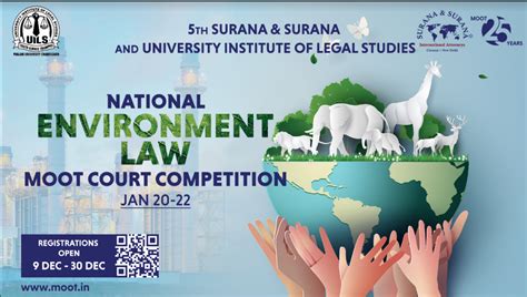 5TH NATIONAL MOOT COURT COMPETITION ON ENVIRONMENT LAW BY MCC, UILS ...