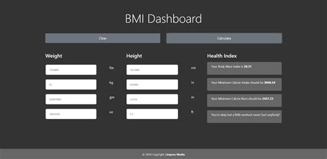 Image result for BMI Calculator Source Code