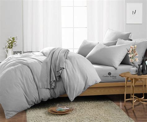 Light Grey Duvet Cover | Comfort Beddings