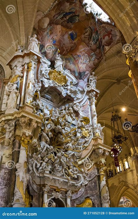 Detail of the Tabernacle in El Transparente, a Work from 1730 Inside ...