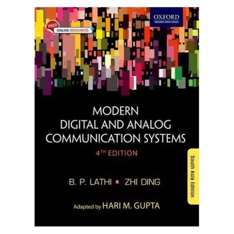 MODERN DIGITAL AND ANALOG COMMUNICATION SYSTEMS | By B.P. Lathi, Zhi ...