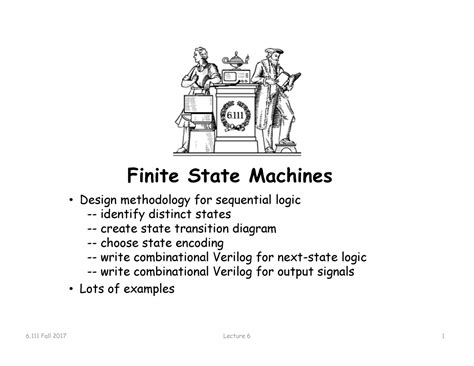Ece notice VLSI Material Finite State Machines - Finite State Machines ...