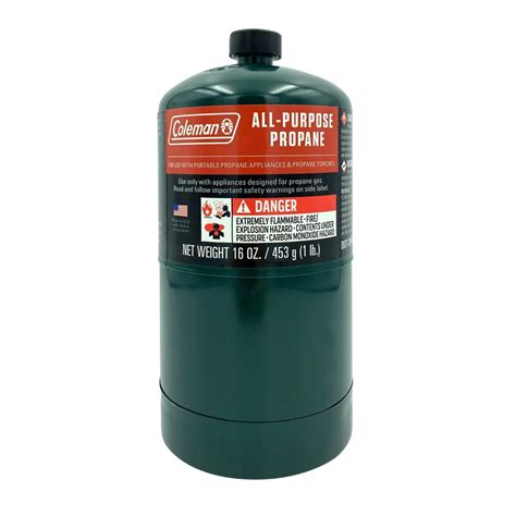 16-Oz Coleman All Purpose Propane Gas Tank