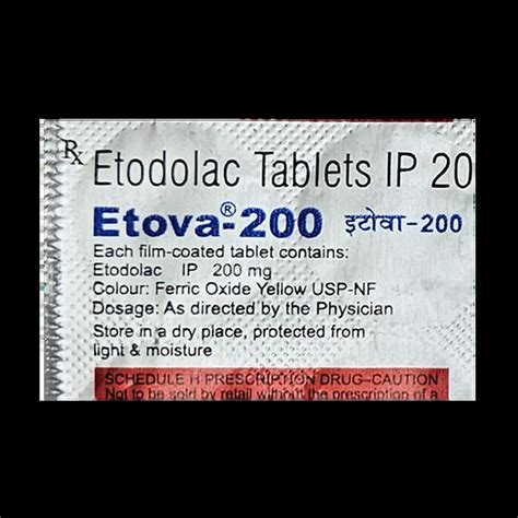 ETOVA 200MG TABLET 10'S Price, Uses, Side Effects & Substitutes | Medkart