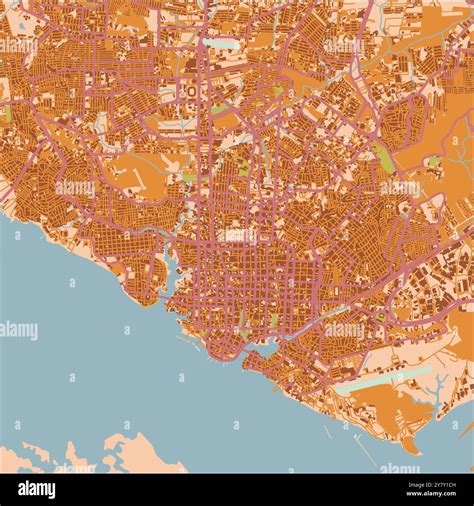 Map of manaus hi-res stock photography and images - Alamy