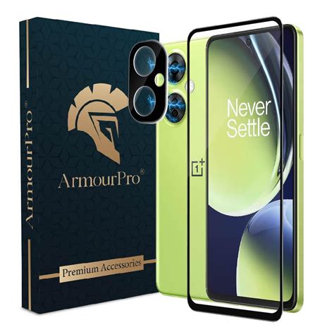 ArmourPro Military Grade Gorilla Tempered Glass Compatible with OnePlus ...
