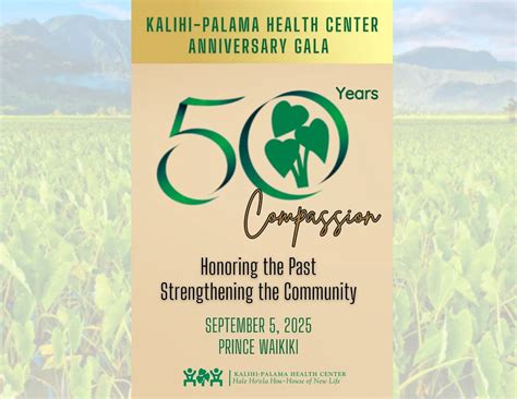 Kalihi-Palama Health Center “50th Anniversary” Gala , Prince Waikiki, 5 ...