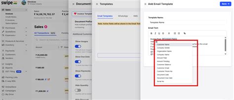 How to Customize Email templates on Web? - General - Swipe