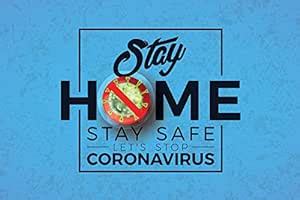 Yellow Alley? Corona Virus Posters |Stay Home Stay Safe Covid -19 ...