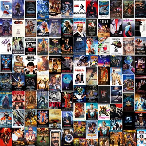 80's Movies Posters 100 Classic Retro 80's Movie - Etsy
