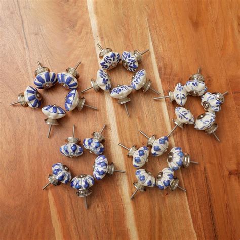 Buy Corsica Venice Set of 25 Ceramic Drawer Knobs from Corsica by Home ...