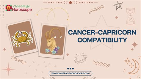 Cancer-Capricorn Compatibility- Friendship, Love, Marriage
