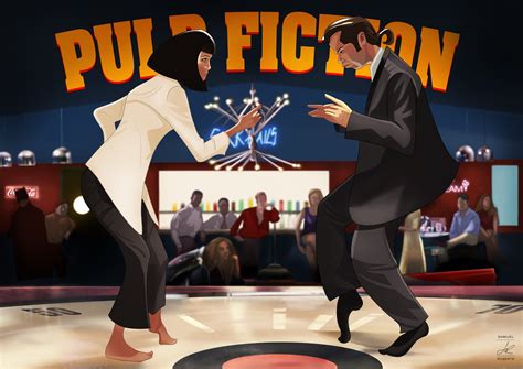 ArtStation - Pulp Fiction Dance Scene
