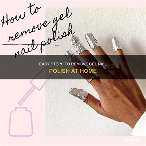 Easy Steps To Remove Gel Nail Polish At Home | Nailicy