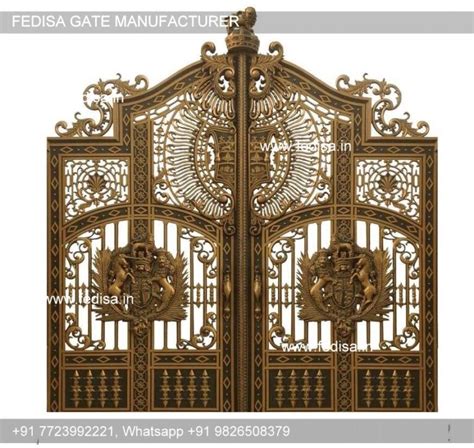 Entry Gate Design Iron Railing Design For Boundary Wall Boundary Wall ...