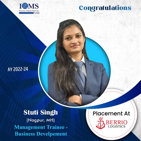 Final Placements - ISMS PUNE - ISMS PUNE