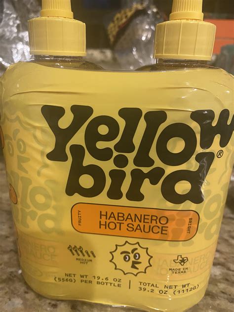 Found two of the same type of yellowbird hot sauce in Austin. An ...