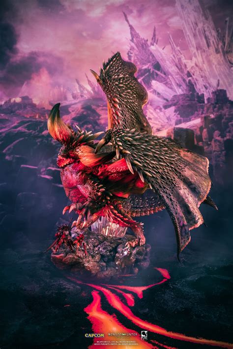 Monster Hunter World Nergigante Statue from PureArts
