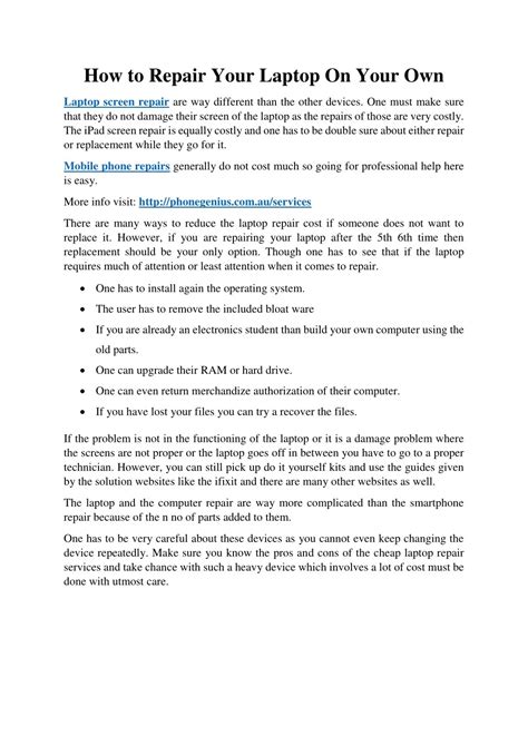 Laptop Repair Tutorial 的图像结果