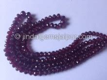 Gorgeous Ruby Beads - Jindal Gems Jaipur