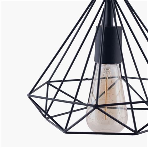 Buy HOMESAKE Contemporary Black Metal Pendant Light from Homesake at ...