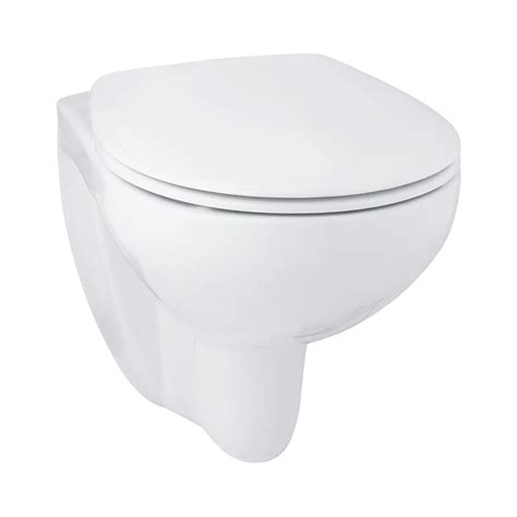 Grohe Wall Mounted White Closet WC Bau 39706000 with P-Trap on decure ...