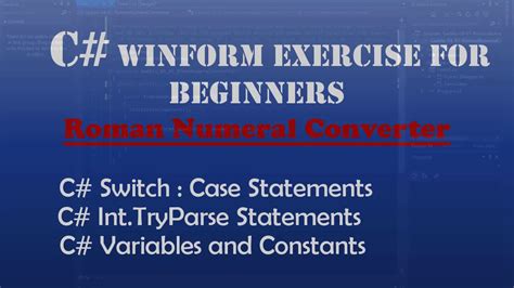 Image result for Visual Basic Roman Numeral Converter Code