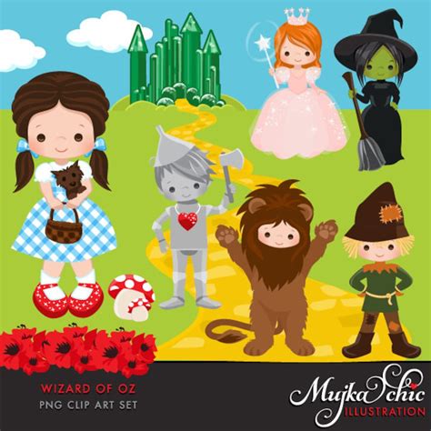 Wizard Of Oz Characters Clipart Dorothy